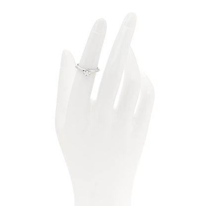 Tiffany Platinum Diamond .49ct Solitaire Engagement Ring 49 5 2 of 6