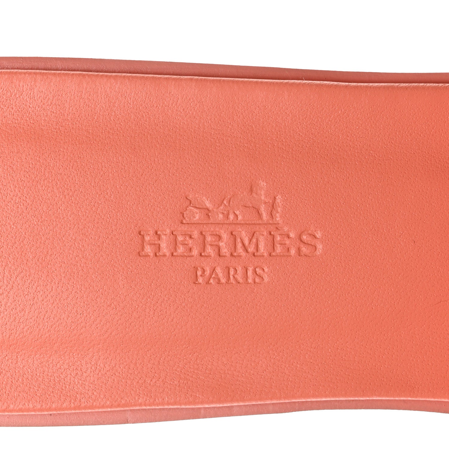 Hermes Epsom Oran Sandals 39 Orange Joey 7 of 9