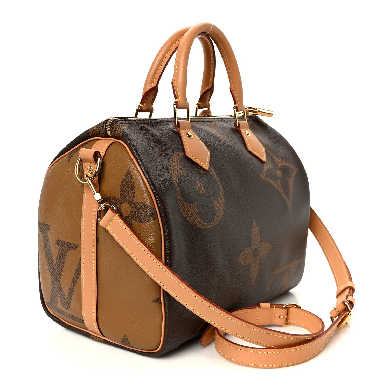 Louis Vuitton Reverse Monogram Giant Speedy Bandouliere 30 3 of 12