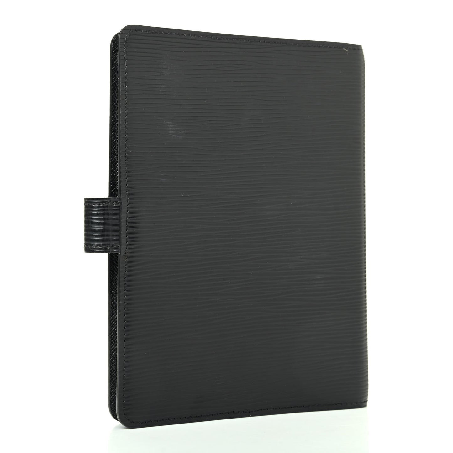 Epi Medium Ring Agenda Cover Black