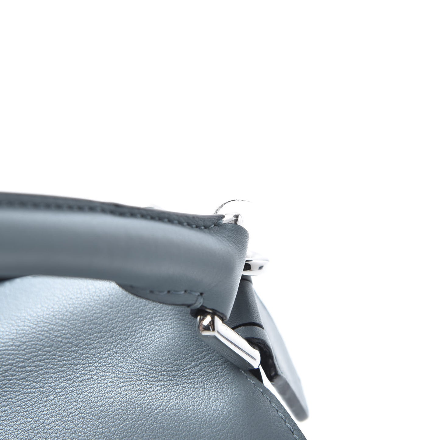 Calfskin Small Puzzle Bag Stone Blue