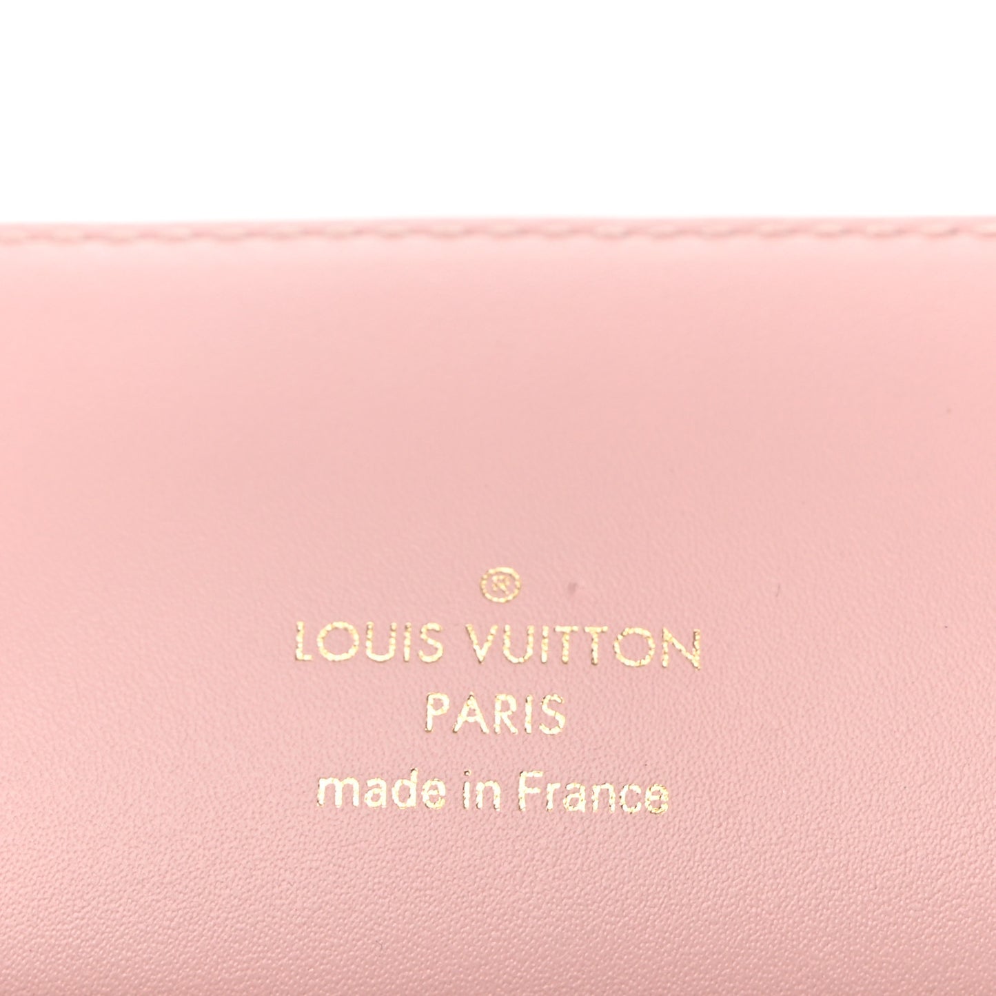Damier Azur Elizabeth Pencil Pouch Rose Ballerine