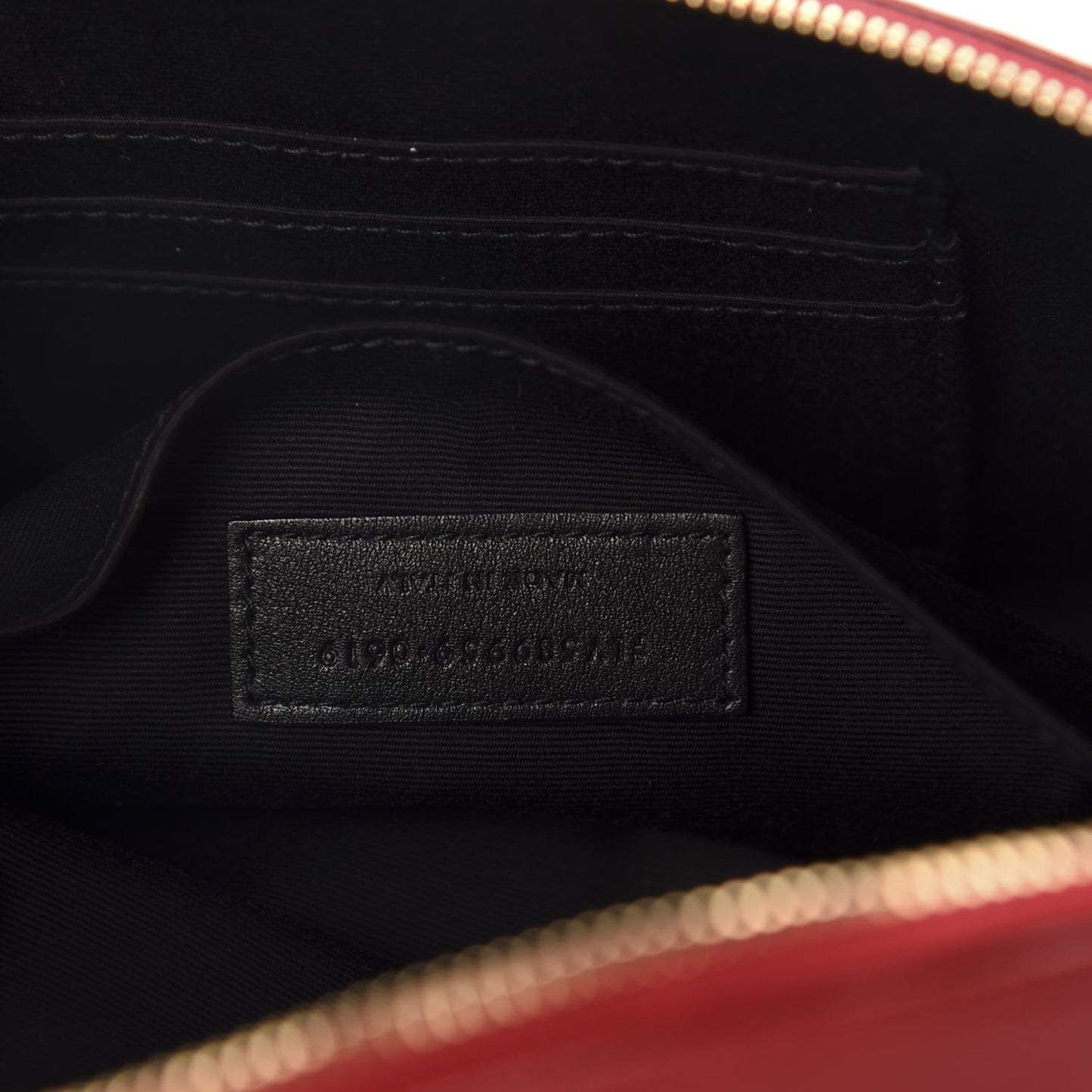 Grain De Poudre Monogram Belt Bag Rouge Eros