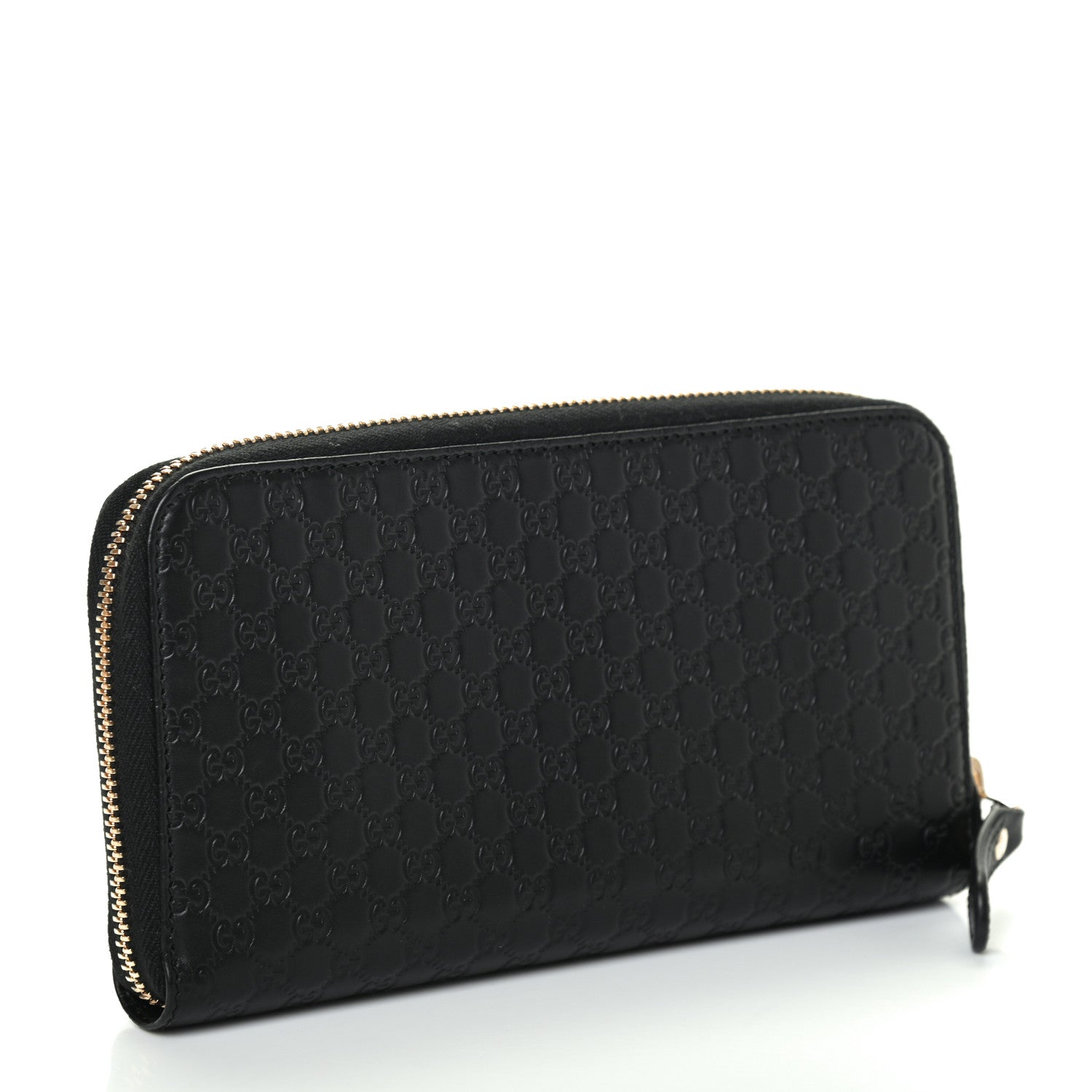 Gucci Microguccissima Zip Around Wallet Black 2 of 4