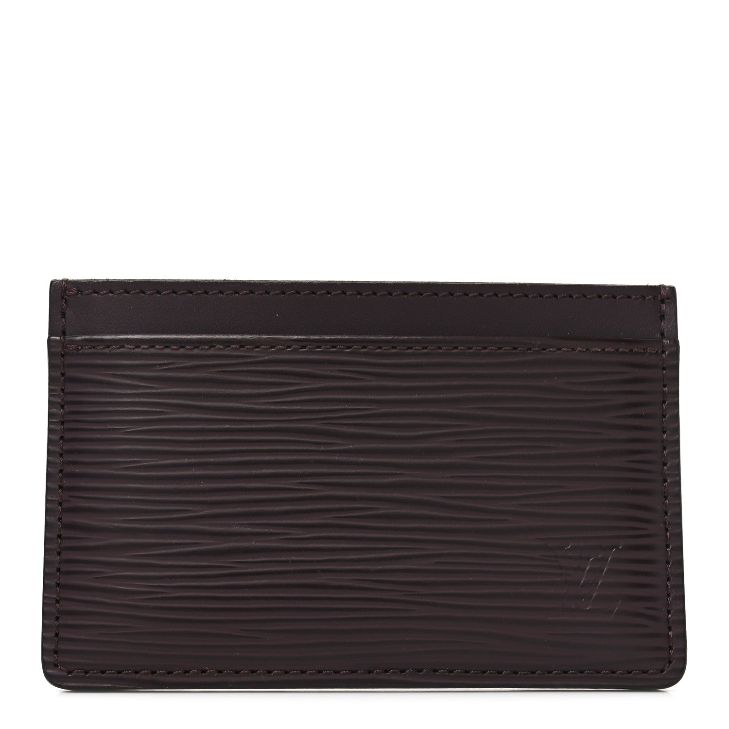 Louis Vuitton Epi Card Holder Moka 1 of 7