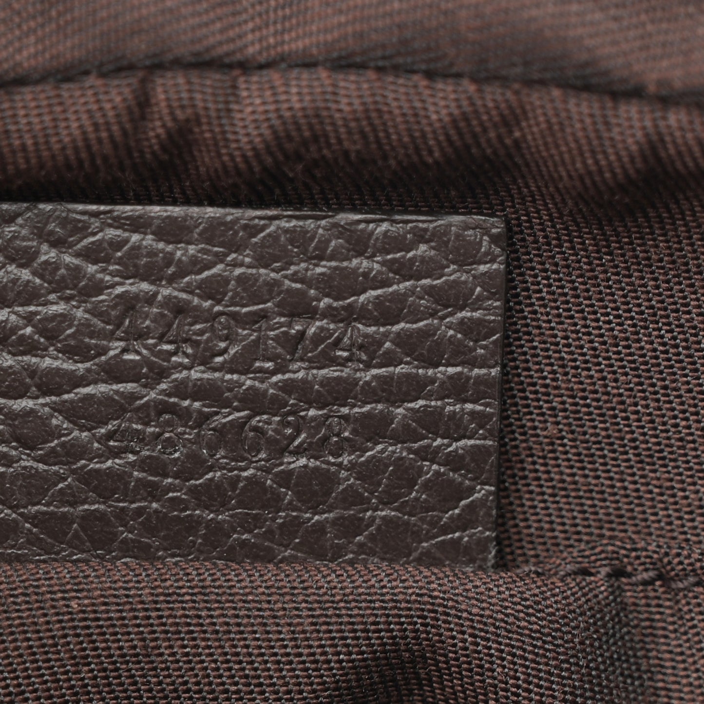 Monogram Belt Bag Dark Brown