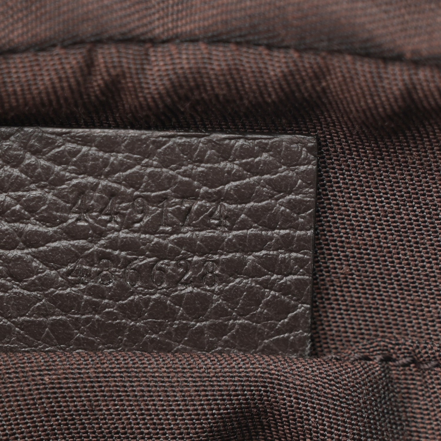 Gucci Monogram Belt Bag Dark Brown 7 of 10