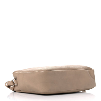 Saint Laurent Lambskin Monogram Small Lou Camera Bag Dark Beige 4 of 14