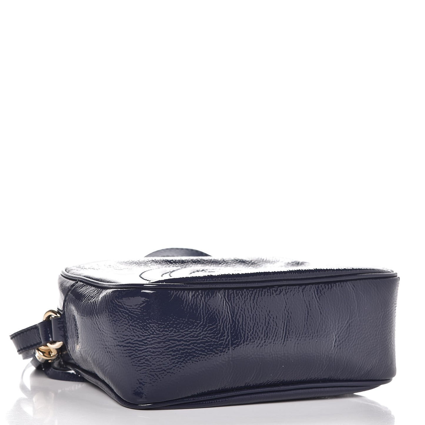 Vernice Naplack Small Soho Disco Bag Uniform Blue