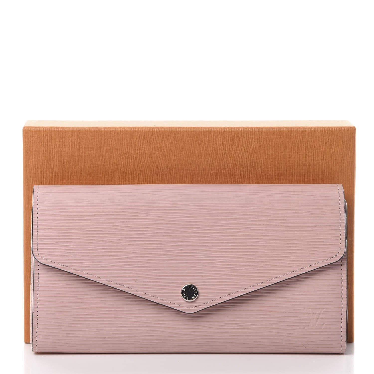 Louis Vuitton Epi Sarah Wallet NM Rose Ballerine 9 of 9