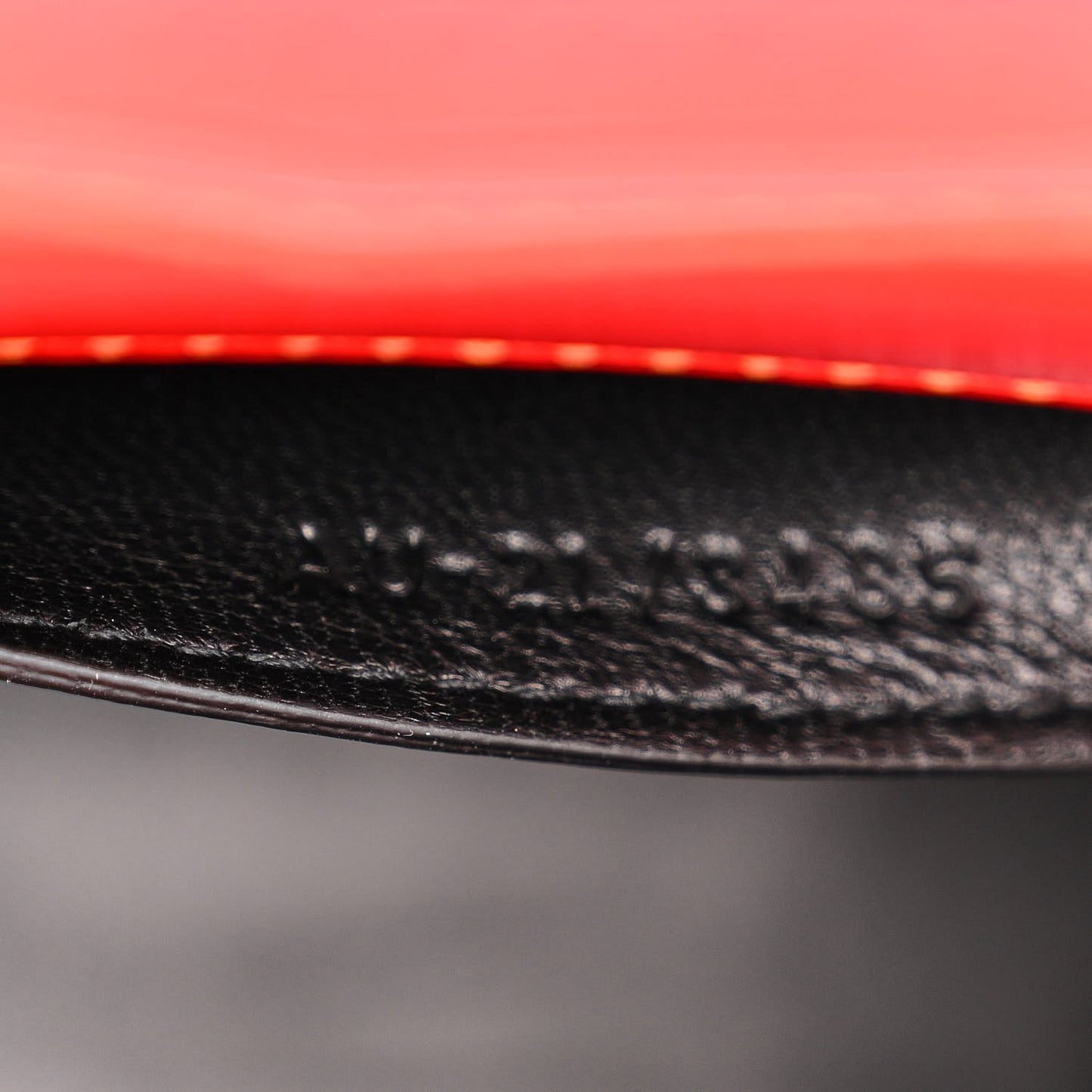 Smooth Airbrushed Calfskin Mini Wanda Top Handle Bag Orange Multicolor