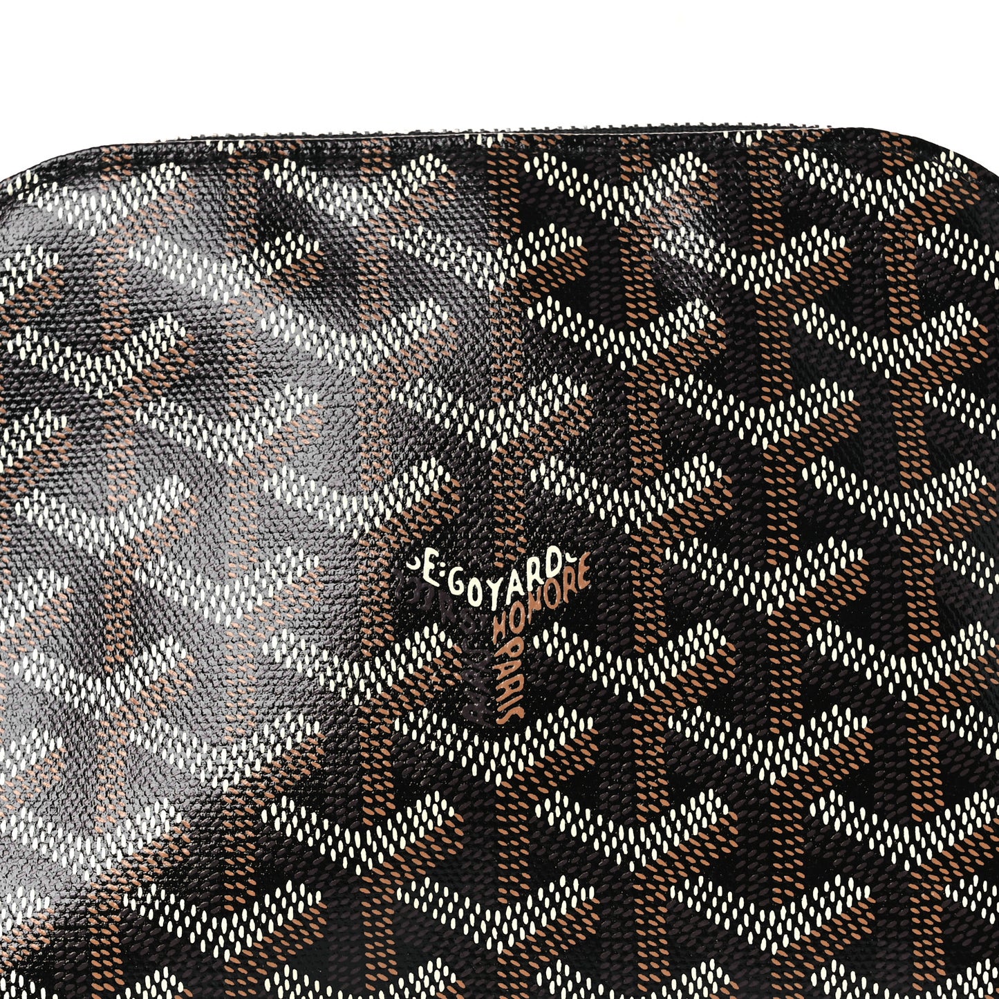 Goyardine Vendome Toiletry Pouch Black