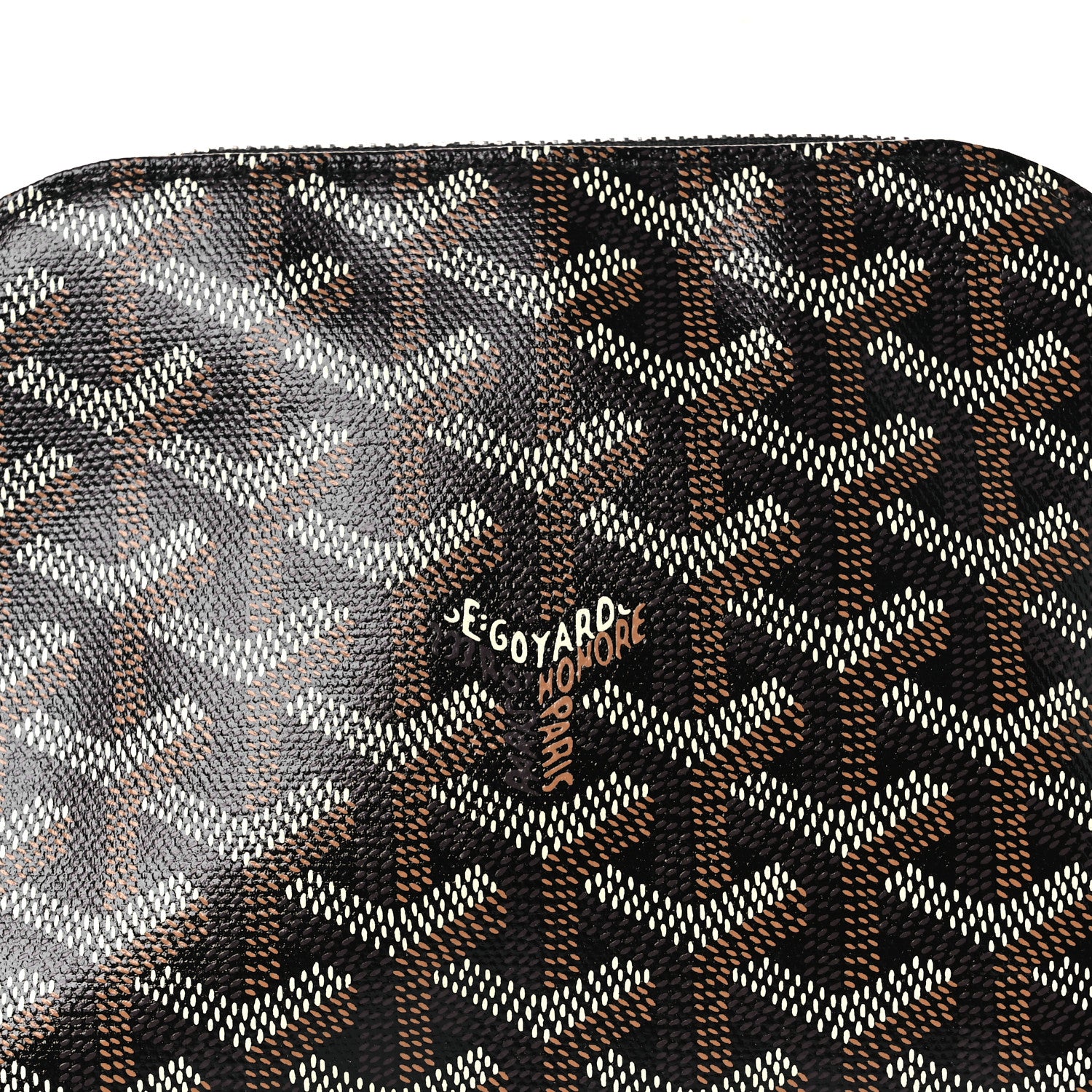 Goyard Goyardine Vendome Toiletry Pouch Black 7 of 9