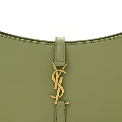 Saint Laurent Smooth Calfskin Le 5 A 7 Hobo Pistache 8 of 13
