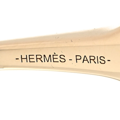 Hermes Permabrass Mors Scarf Ring Gold 3 of 4