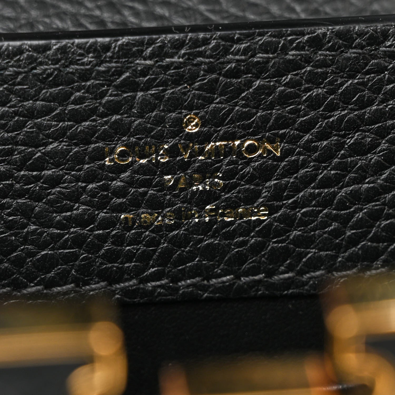 Louis Vuitton Taurillon Snakeskin Mini Capucines Black 7 of 13