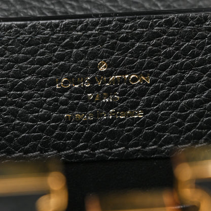 Louis Vuitton Taurillon Snakeskin Mini Capucines Black 7 of 13