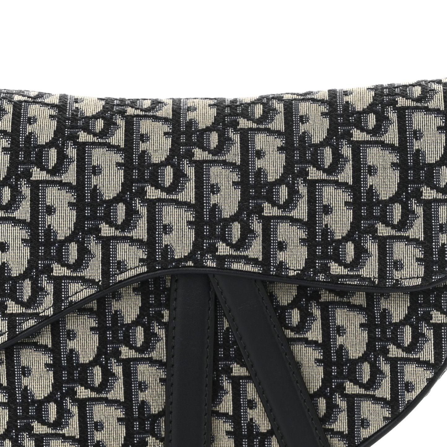 Oblique Saddle Bag Blue