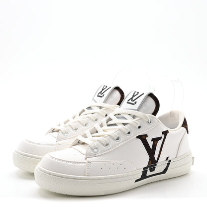Louis Vuitton Charlie Sneakers 35 White Cacoa Brown 4 of 9