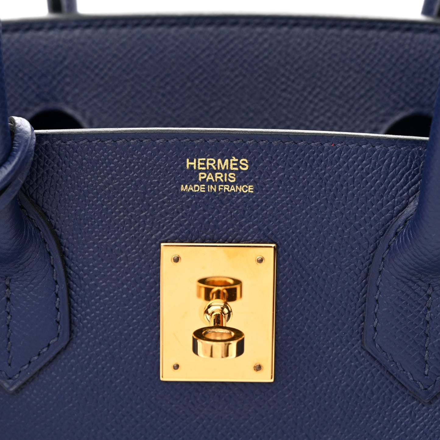 Epsom Birkin 30 Bleu Saphir