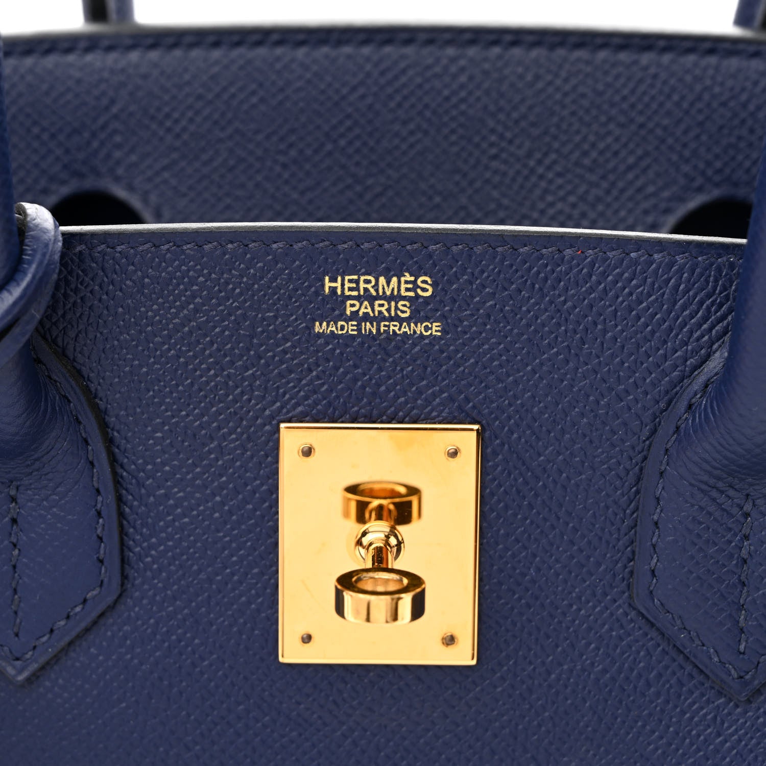 Hermes Epsom Birkin 30 Bleu Saphir 6 of 14