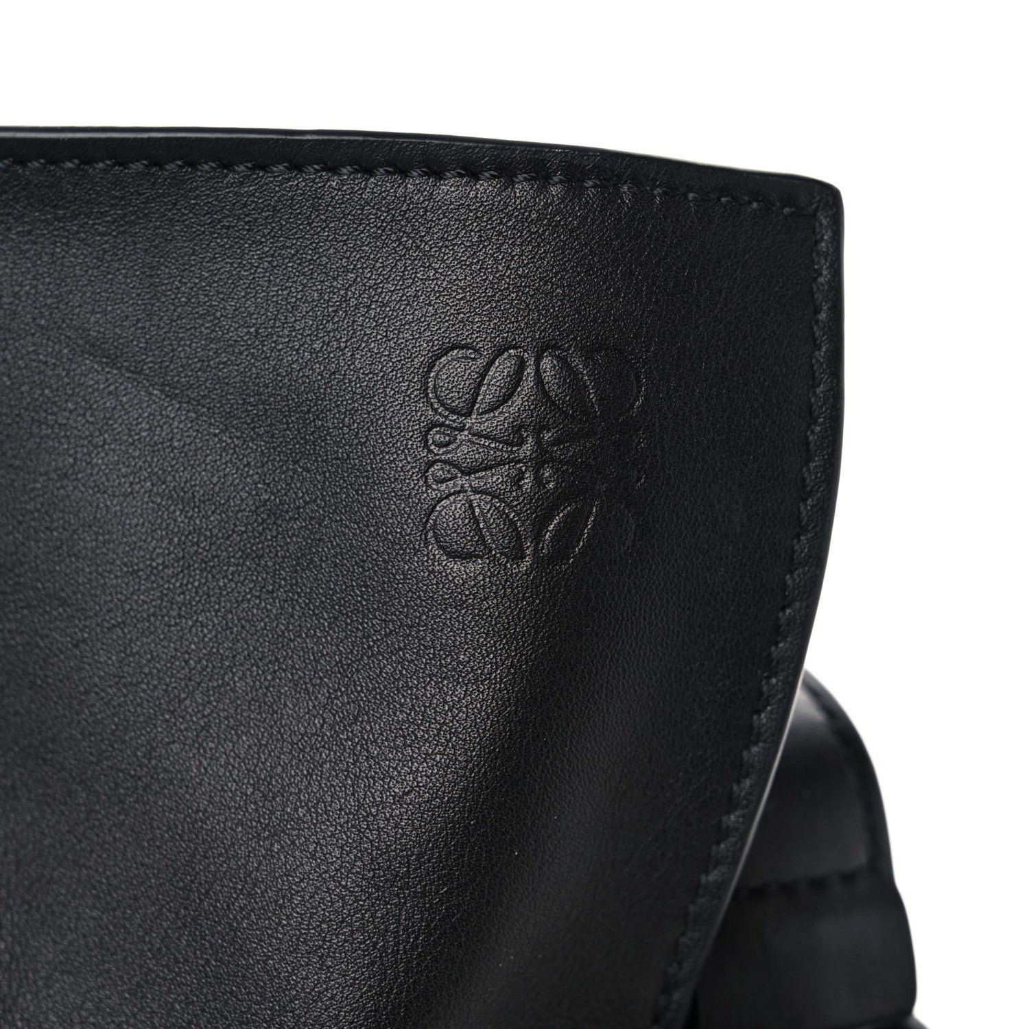 Loewe Calfskin Flamenco Knot Bag Black 11 of 11