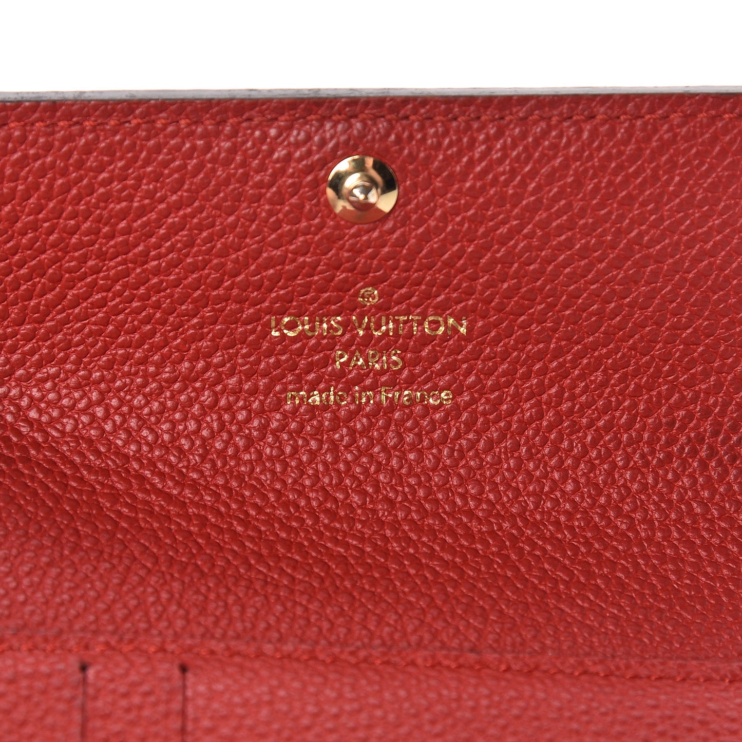 Empreinte Pont-Neuf Compact Wallet Cherry
