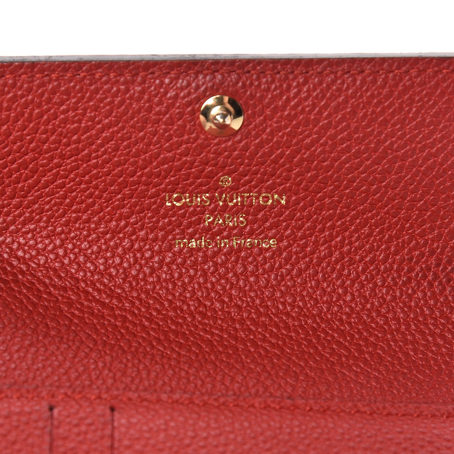 Louis Vuitton Empreinte Pont-Neuf Compact Wallet Cherry 6 of 13