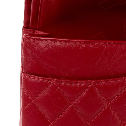 Chanel Aged Calfskin Quilted 2.55 Reissue 225 Flap Red 12 of 12