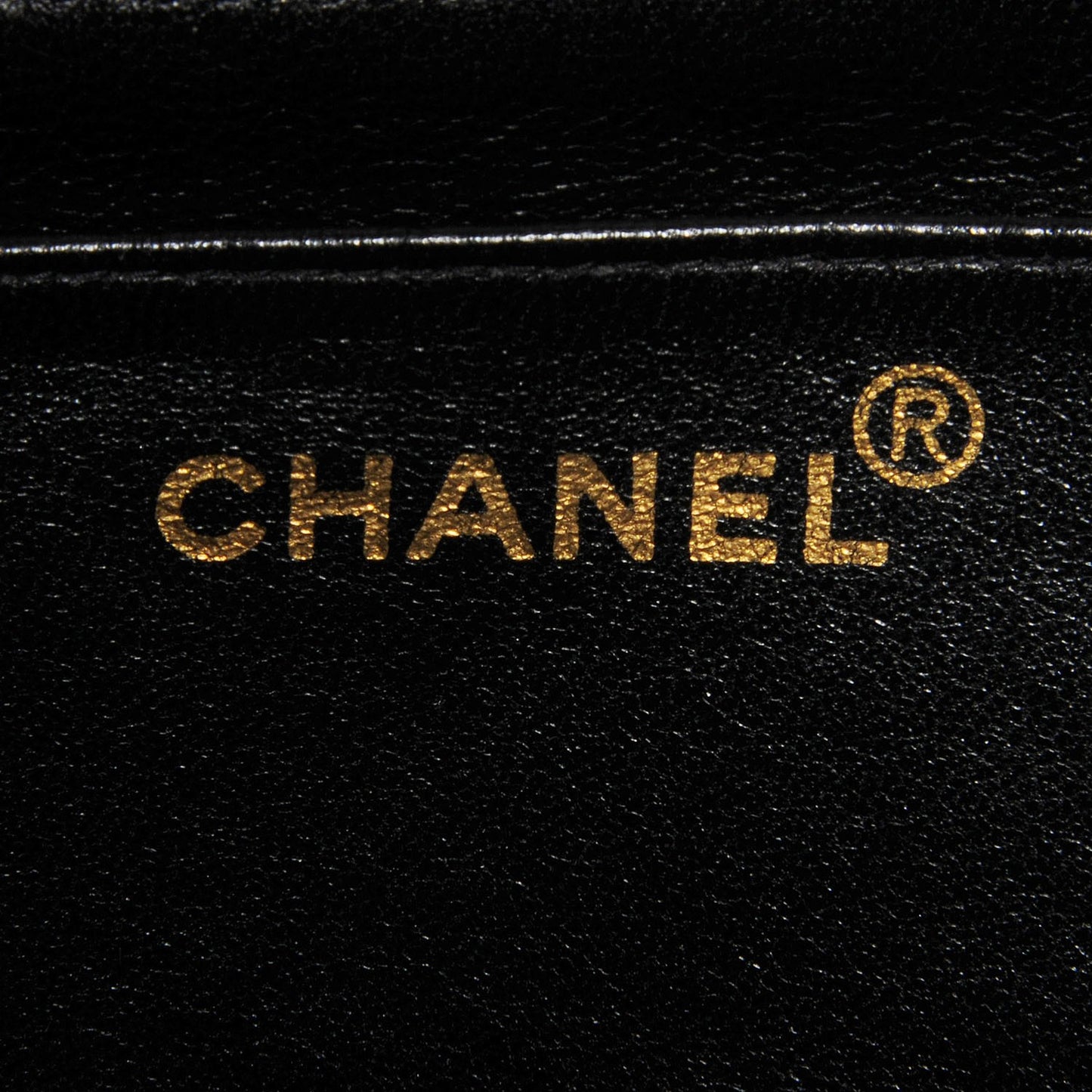 Lambskin Quilted Jumbo Single Flap Black