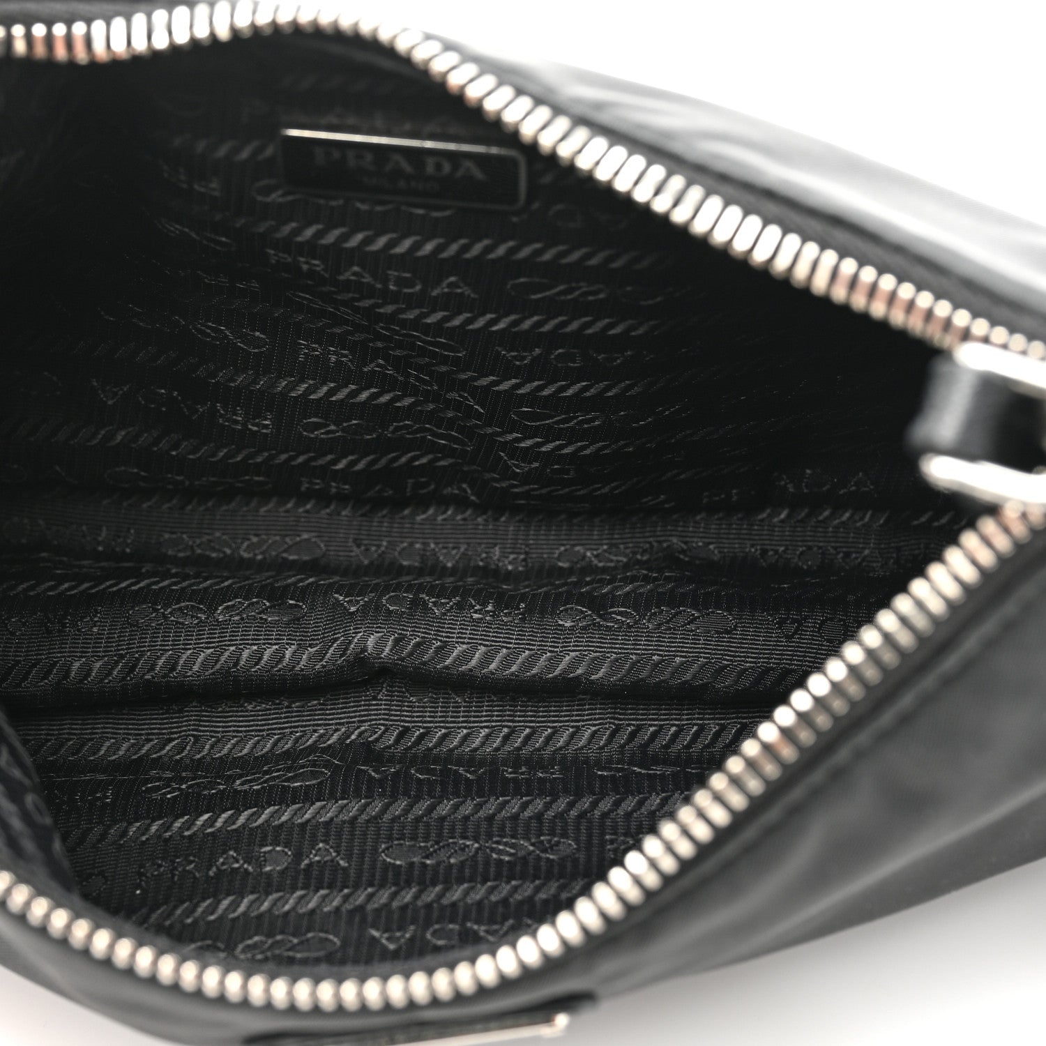 Prada Nylon Re-Edition 2005 Shoulder Bag Black 5 of 10