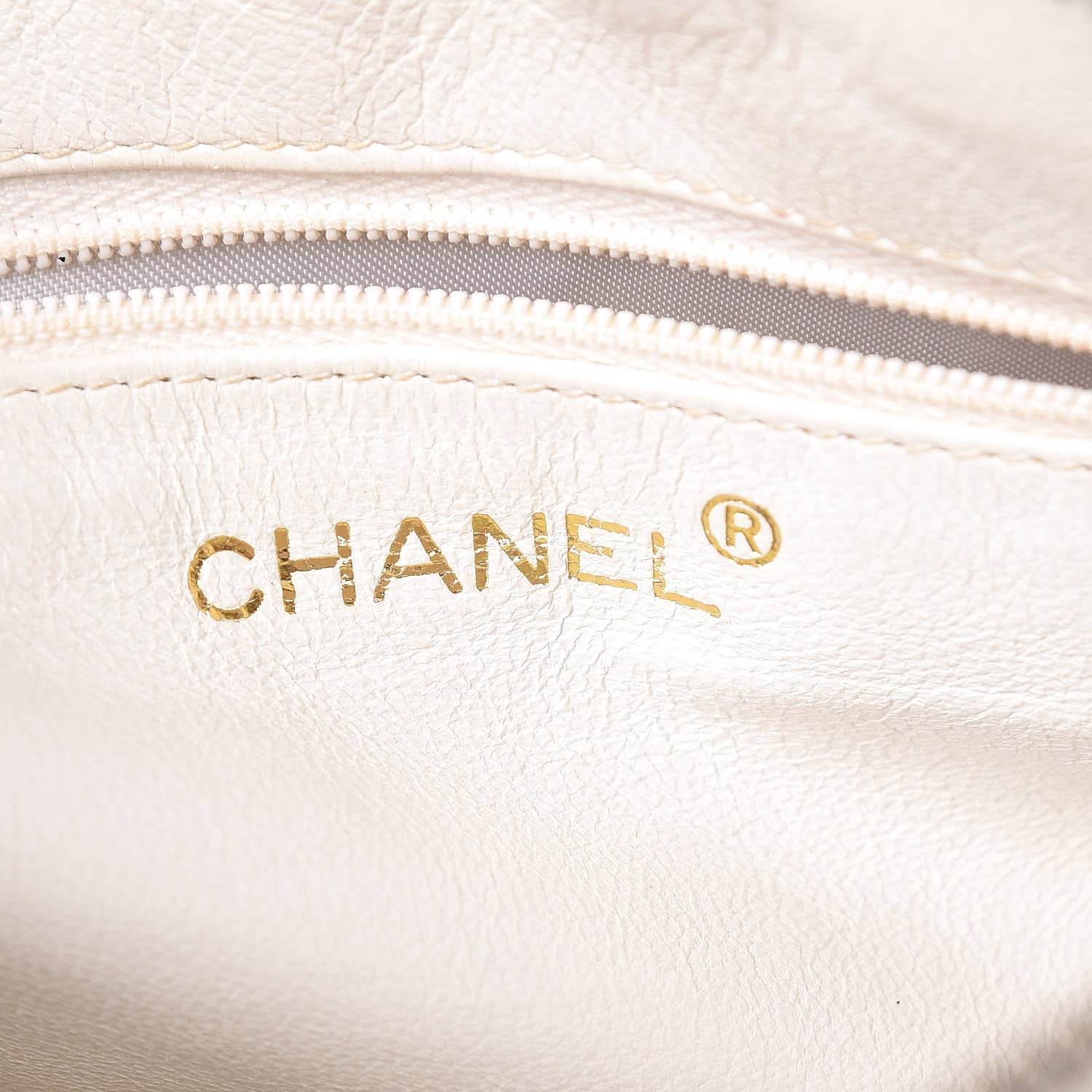 Chanel Lambskin Chevron Tassel Camera Case White 6 of 21