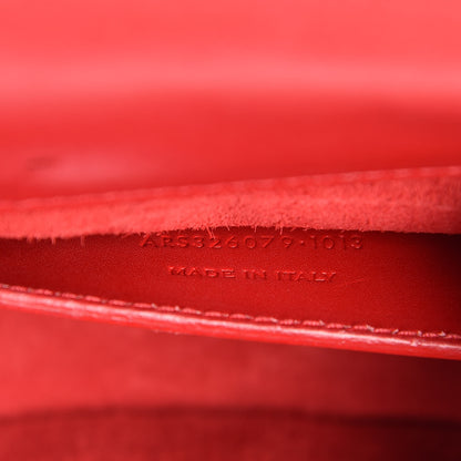 Saint Laurent Calfskin Cassandre Clutch Rouge Orient 7 of 15