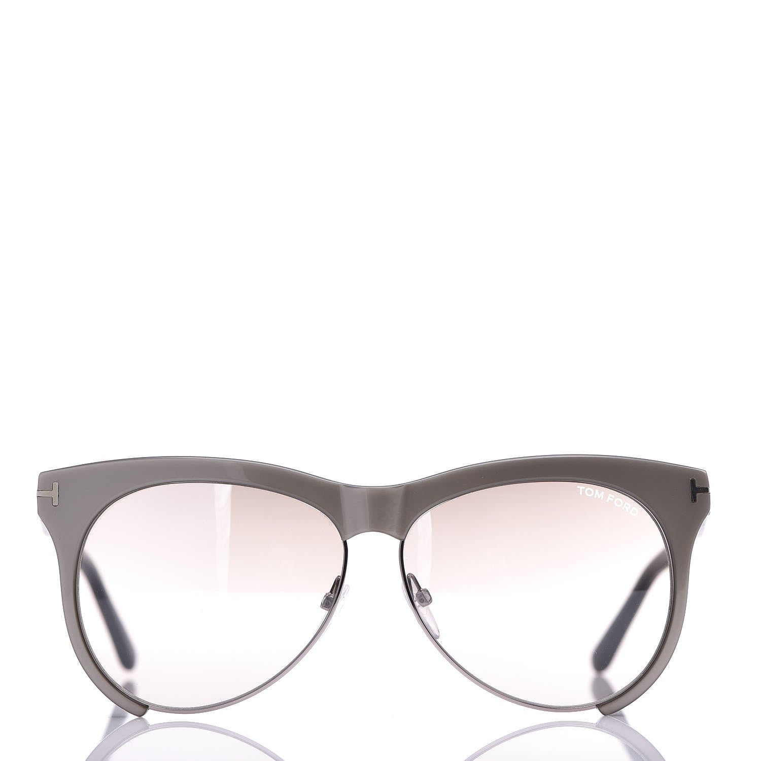 Tom Ford Leona Sunglasses TF365 Grey 2 of 9