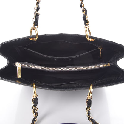 Chanel Caviar Quilted Grand Shopping Tote GST Black 5 of 7