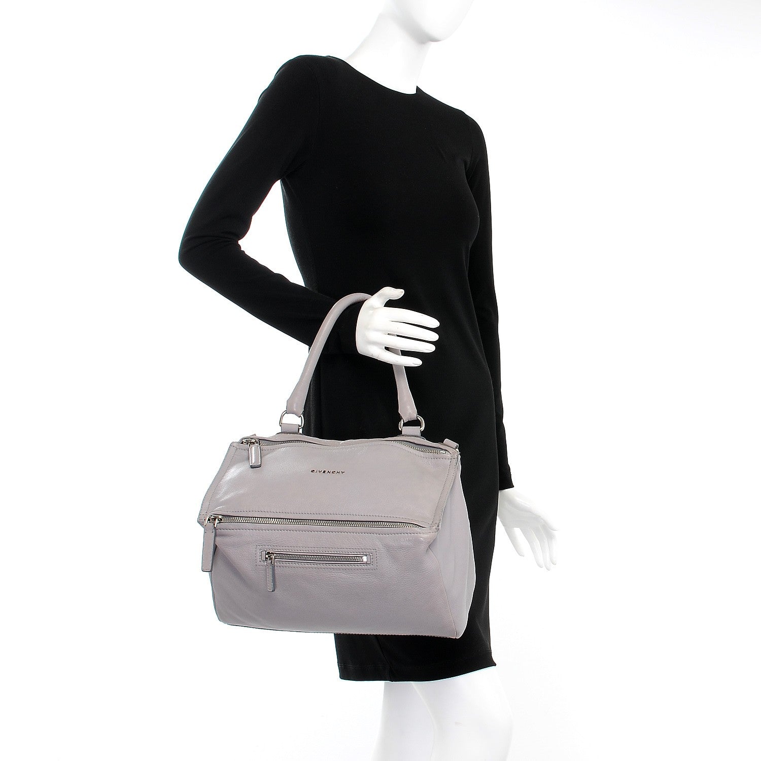 Givenchy Sugar Goatskin Medium Pandora Grey 3 of 17
