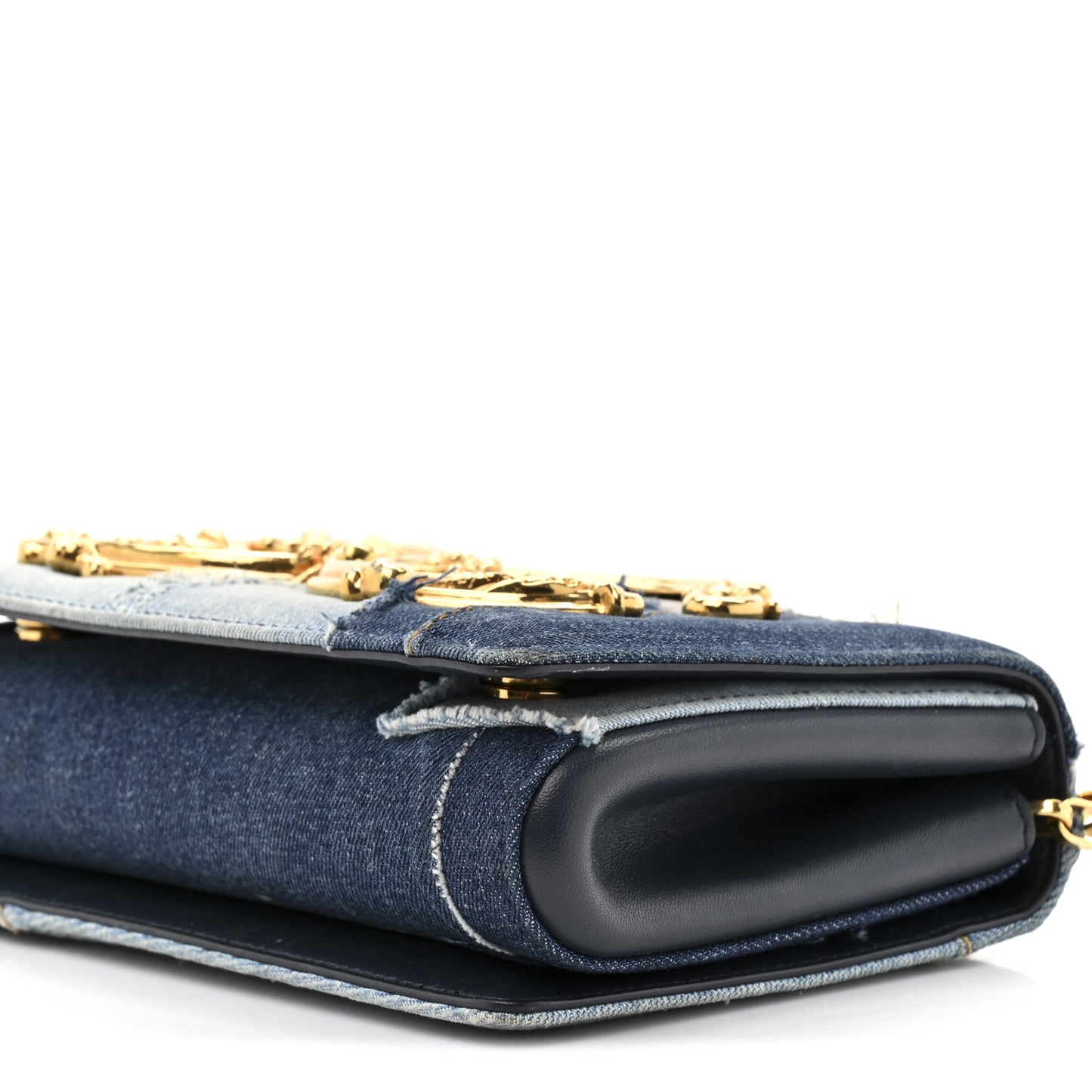 Denim DG Girls Shoulder Bag Blue