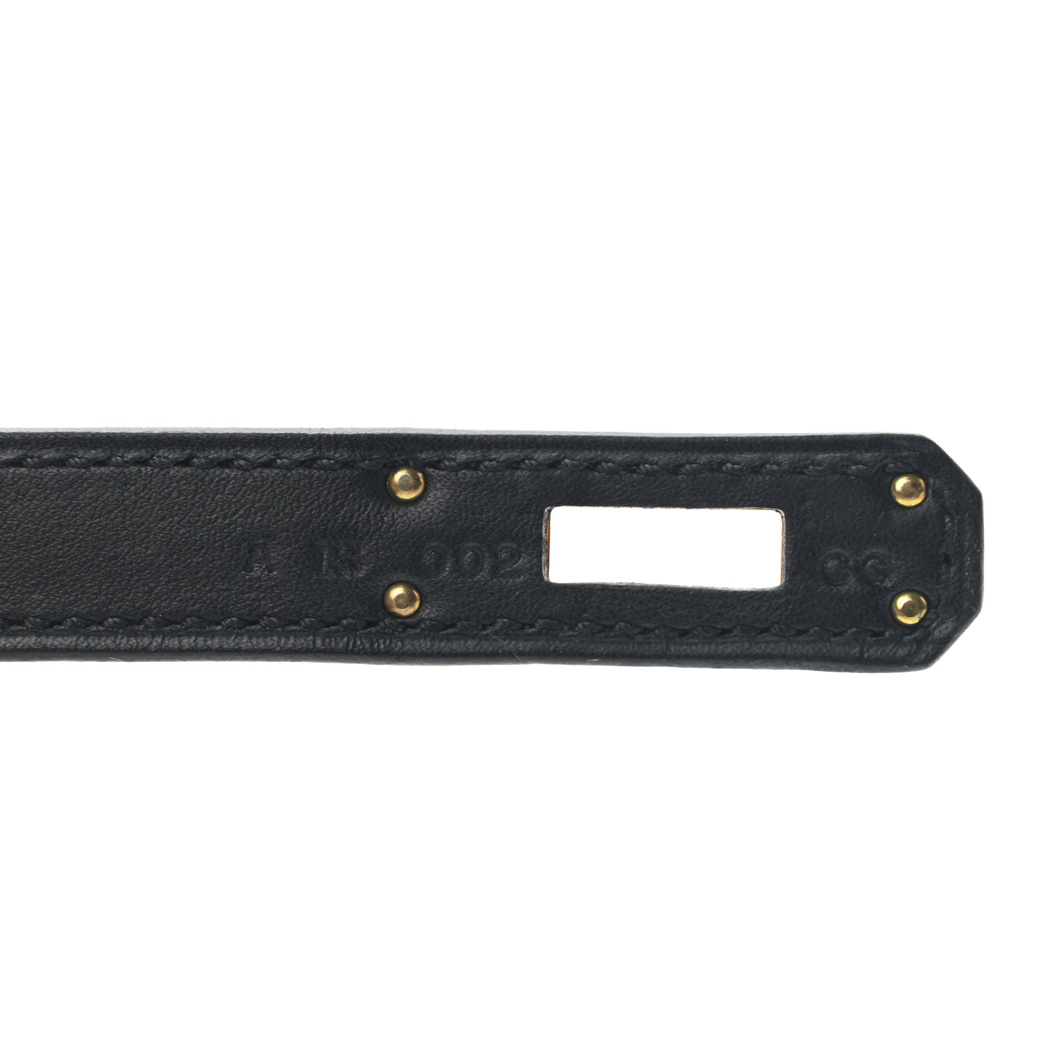 Hermes Swift Kelly Cut Clutch Pochette Black 6 of 10