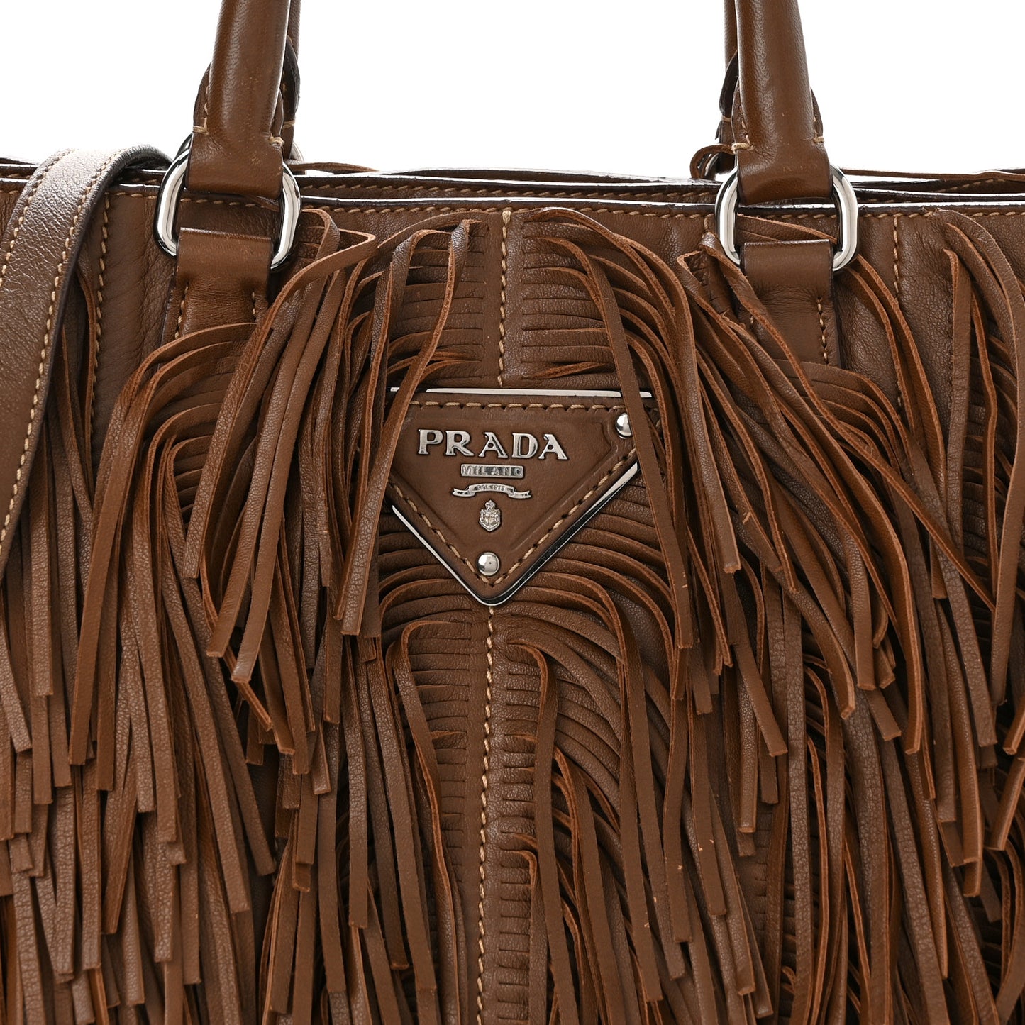 Nappa Fringe Shopping Tote Noce