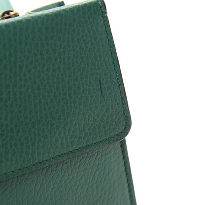 Gucci Pebbled Calfskin Small Dionysus Shoulder Bag Emerald 10 of 12