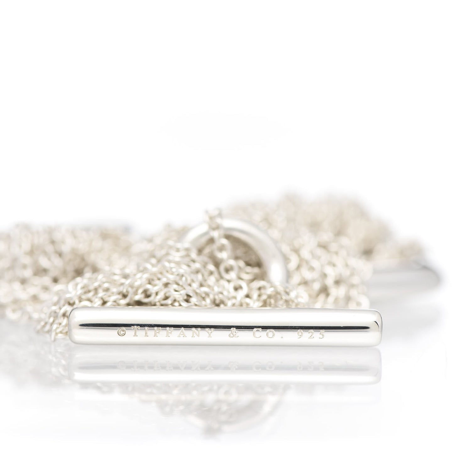 Sterling Silver Heart Mesh Bracelet
