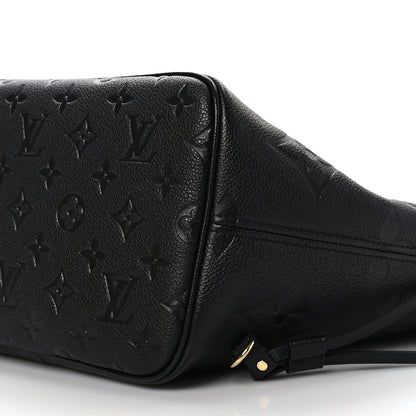Louis Vuitton Empreinte Monogram Giant Neverfull MM Black 7 of 7