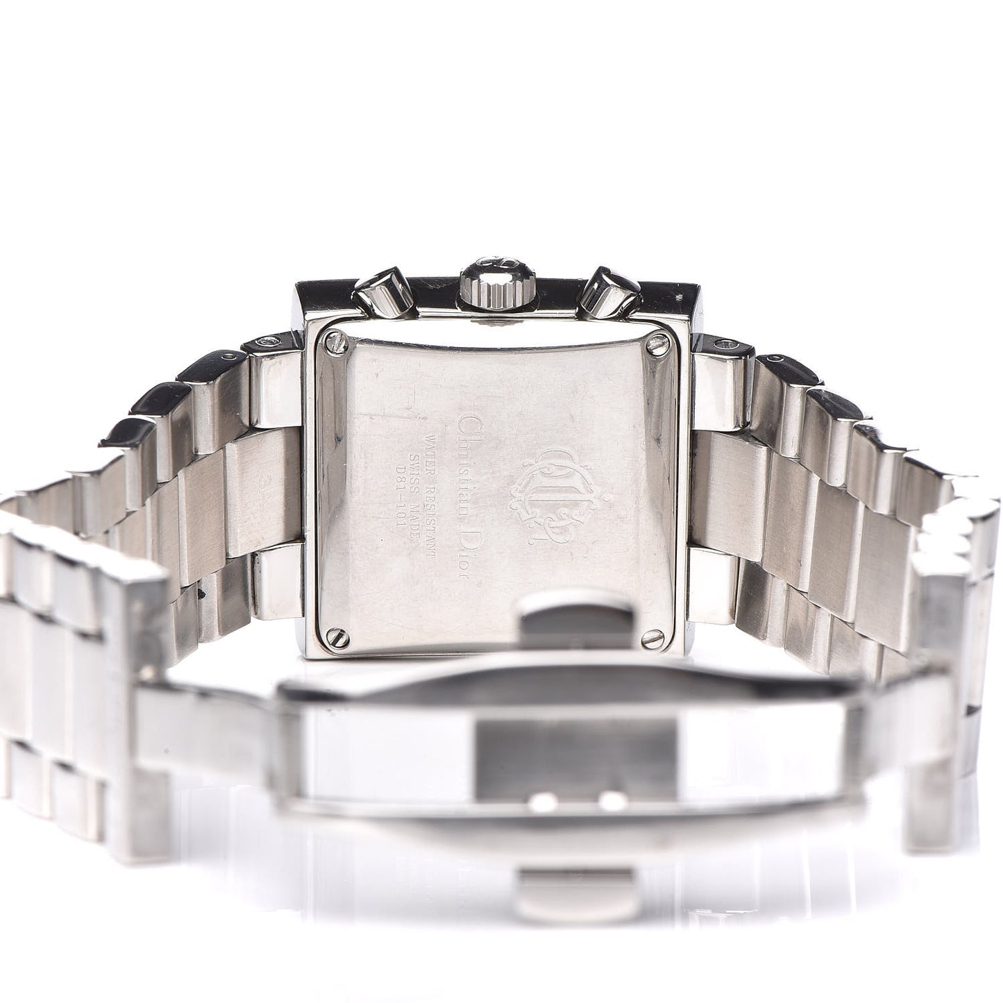 Stainless Steel Diamond 31mm Riva Chronograph Quartz Watch