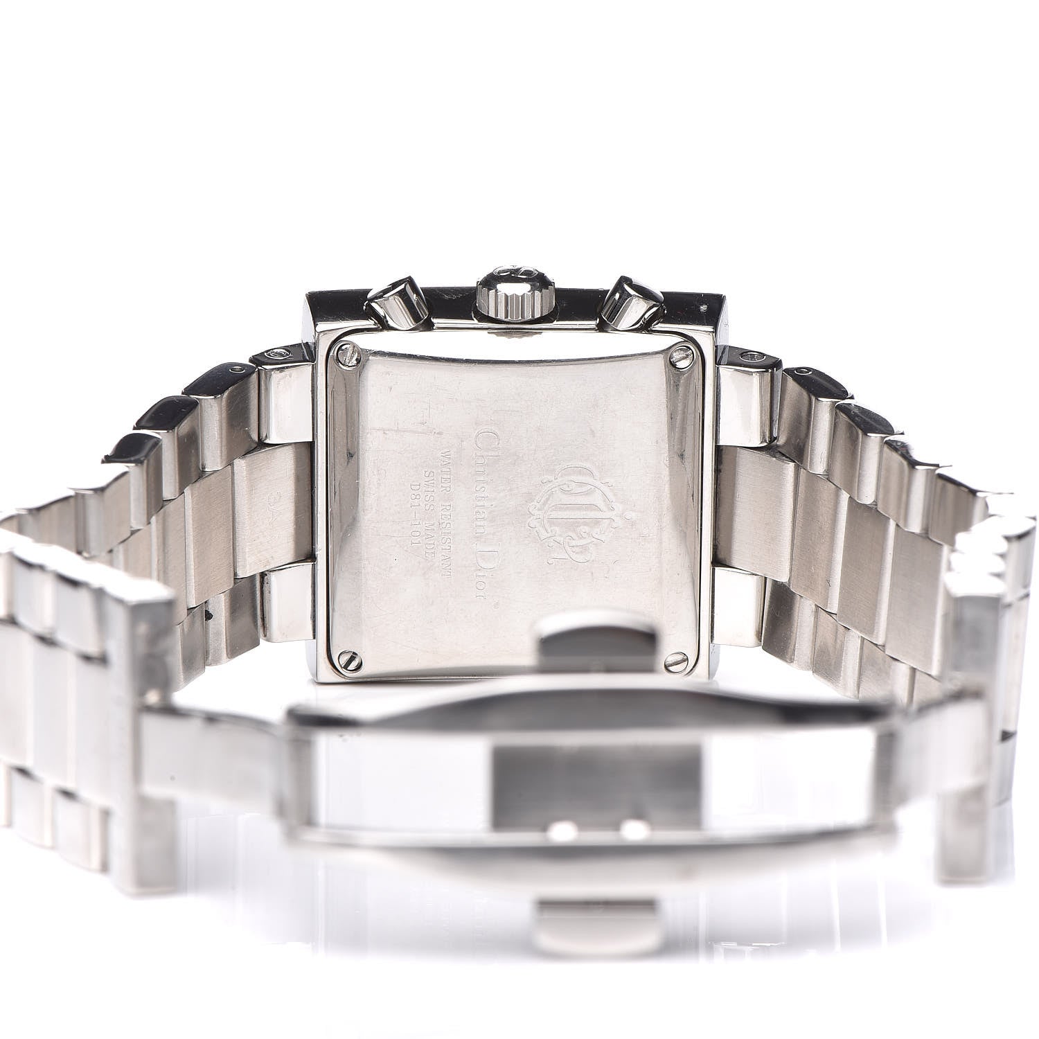 Christian Dior Stainless Steel Diamond 31mm Riva Chronograph Quartz Watch 6 of 6