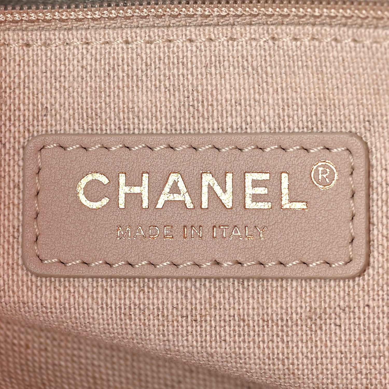 Chanel Calfskin Medium Deauville Tote Coral Pink 6 of 10