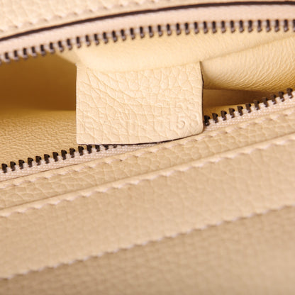 Celine Drummed Calfskin Suede Medium Trapeze Butter 5 of 24