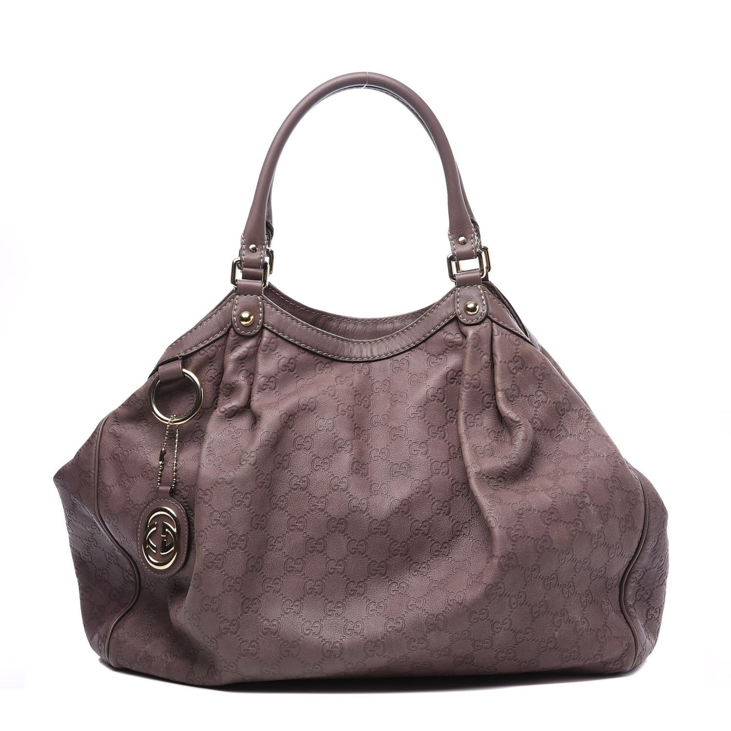 Guccissima Large Sukey Tote Mauve
