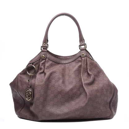 Gucci Guccissima Large Sukey Tote Mauve 1 of 13