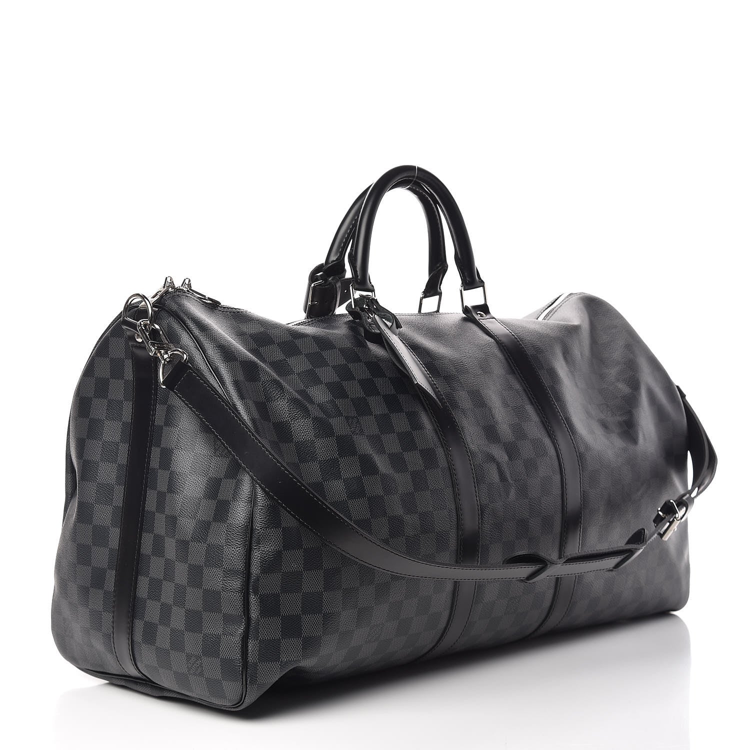 Louis Vuitton Damier Graphite Keepall Bandouliere 55 3 of 12