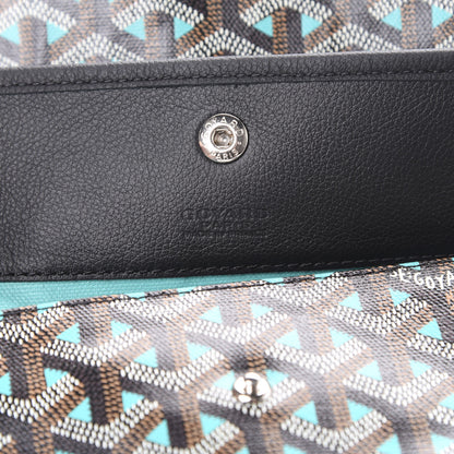 Goyard Goyardine Saint Louis Claire Voie GM Black Blue 6 of 12